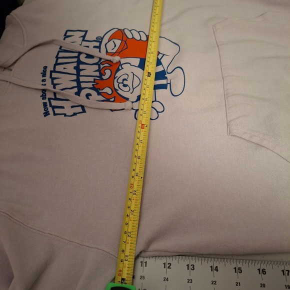 Hawaiian Punch Graphic Hoodie Sweatshirt Light Purple Long Sleeve Casual Size L - Picture 6 of 6